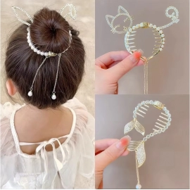 Shiny Angel Wing Animal Ears Baby Hair Clip Elegan..