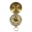 High Quality Camping Hiking Pocket Brass Golden Compass Portable Compass Navigation for Outdoor Activities